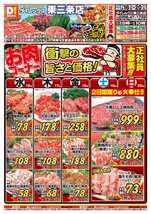 東三条店チラシ（07月16日(水)～07月20日(日)）