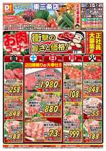 東三条店チラシ（08月08日(金)～08月12日(火)）